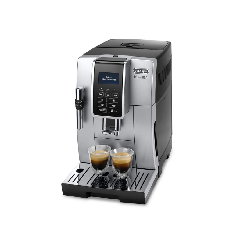 DeLonghi ECAM 350.35.SB Dinamica Kaffeevollautomat Silber/Schwarz